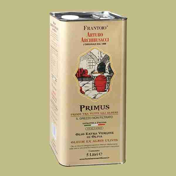 olio extravergine oliva Primus non filtrato 5lt